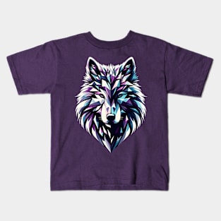 Wolf Crystal Kids T-Shirt